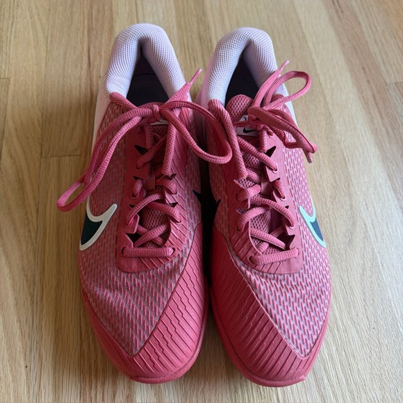 Nike Womens Court Air Zoom Vapor Pro 2 Tennis Shoes DR6192-600 Sz 10 Pink - Picture 2 of 11
